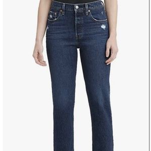 Levis 501 crop jeans
